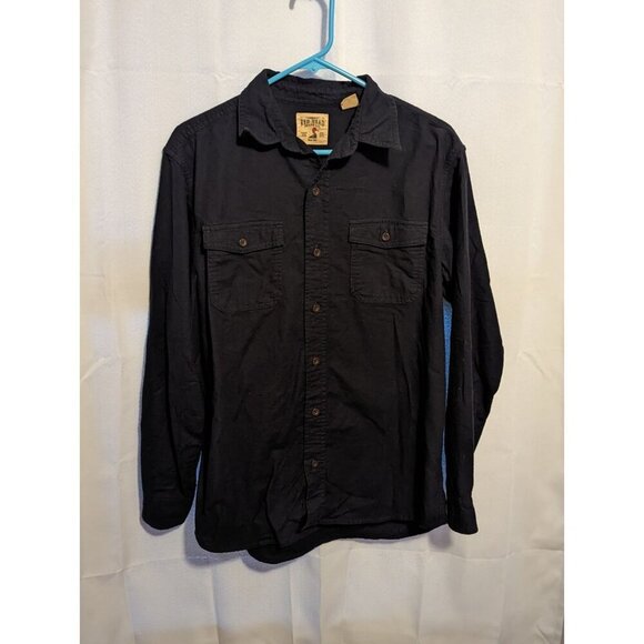 RedHead Shirt Mens Large L Blue Long Sleeve Button Up Pockets Outdoors Hiking - Picture 1 of 12
